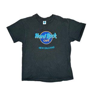 Vintage 90s Hard Rock Cafe New Orleans Graphic T-Shirt Men’s Size XL Made in USA